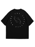 Xtreme Wake Relaxed Fit Tee- Black- Koi Fish