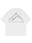 Xtreme Wake Relaxed Fit Tee- White - Mountain Range